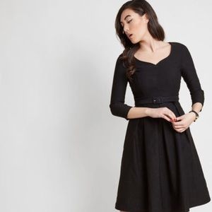 Modcloth Sartorial Secret Fit and Flare Dress